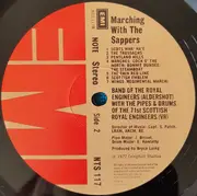 LP - Band Of The Royal Engineers With The Pipes And Drums Of The 71st Scottish Royal Engineers - Marching With The Sappers