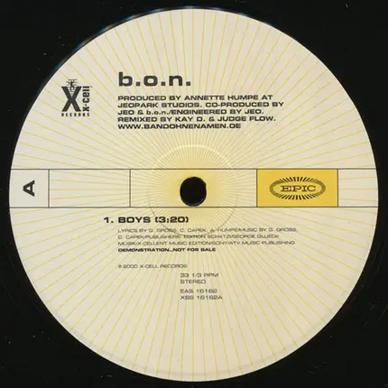 Band Ohne Namen - Boys