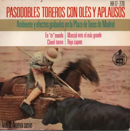 Banda Taurina - Pasodobles Toreros Con Olés Y Aplausos, Vol. 2 Nueva Serie