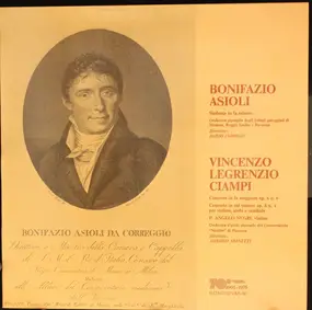 Vincenzo Legrenzio Ciampi - Sinfonia In Fa Minore / Concerto In Fa Maggiore Op. 6 N. 6 / Concerto In Sol Minore Op.6 N. 4 Per V