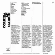 LP - Banda De Música De La Academia Auxiliar Militar - Corrida En Madrid