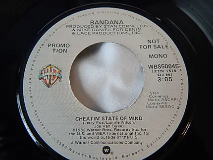Bandana - Cheatin' State Of Mind