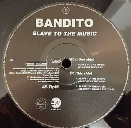 Bandito - Slave To The Music