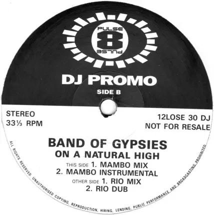 Band Of Gypsies - On A Natural High