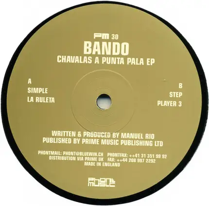 Bando - Chavalas A Punta Pala EP