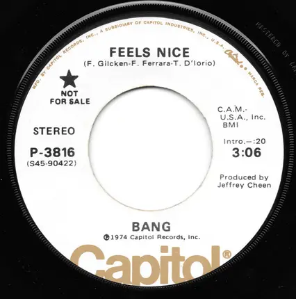 Bang - Feels Nice