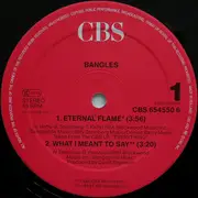 12inch Vinyl Single - Bangles - Eternal Flame