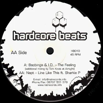 Baobinga & I.D. / Napt - The Feeling / Line Like This