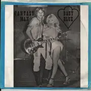 7inch Vinyl Single - Baby Blue - Rock N' Roll Rebel / Fantasy Man