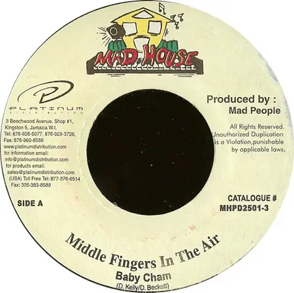 Baby Cham - Middle Fingers In The Air