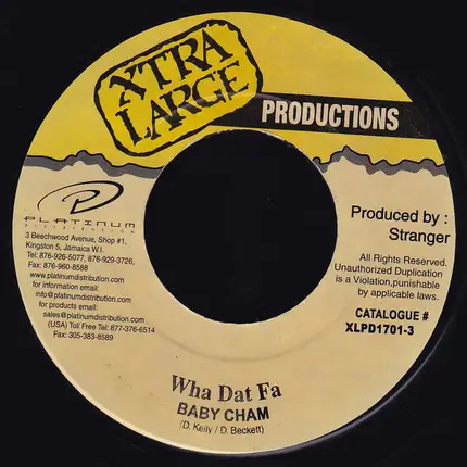 Baby Cham - Wha Dat Fa