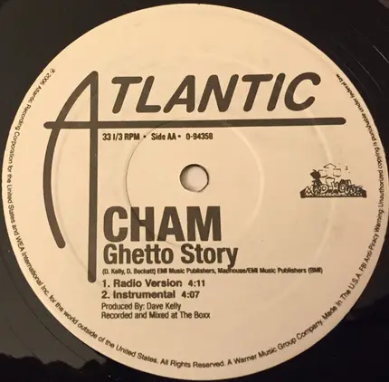 Baby Cham - Ghetto Story