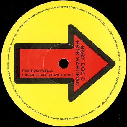 Baby Doc & Pete Wardman - Assela / Disco Damnation II