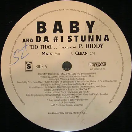 Baby Feat. P. Diddy - Do That ...