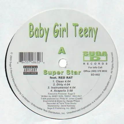 Baby Girl Teeny - Super Star / Shake It