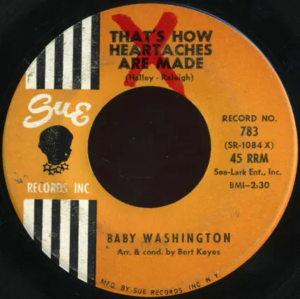 Baby Washington - That's How Heartaches Are Made
