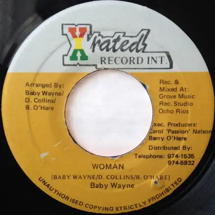 Baby Wayne / X-Rated Gang - Woman
