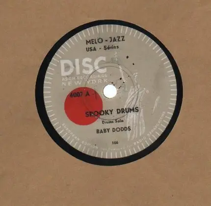 Baby Dodds - Spooky Drums/ Rudiments Withe Drumstick Nerve-Beat