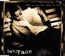 CD - Babyface - This is for the Lover in You (Promo)