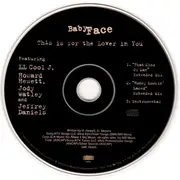 CD Single - Babyface - This Is For The Lover In You - Cardboard sleeve