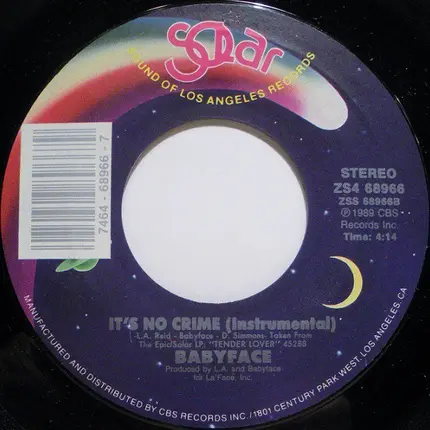 Babyface - It's No Crime