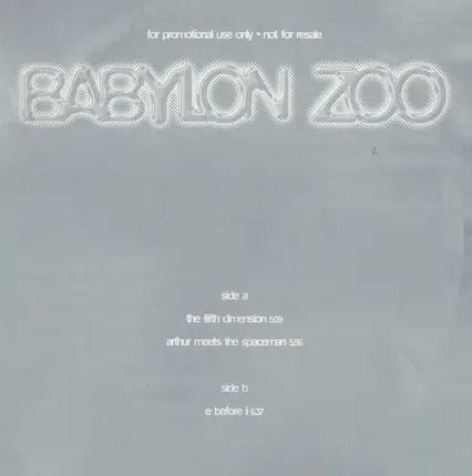 Babylon Zoo - spaceman