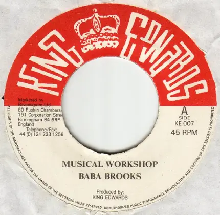Baba Brooks / Bobby Aitken - Musical Workshop / Jericho