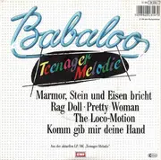 7inch Vinyl Single - Babaloo - Teenager Melodie