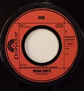7inch Vinyl Single - Babe - Indian Habits