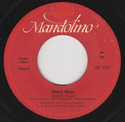 Babi Osten / Philipp Sanders - Madison In Mexico / Mary Rose