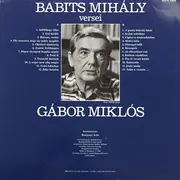 LP - Babits Mihály , Gábor Miklós - Babits Mihály Versei