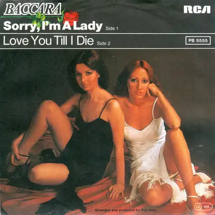 Baccara - Sorry I'm a Lady