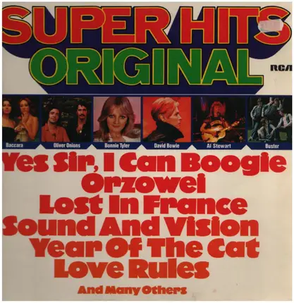 Baccara, Oliver Onions, Bonnie Tyler - Super hits original