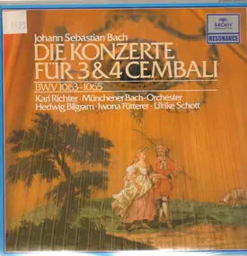 J. S. Bach - Die Konzerte Für 3 & 4 Cembali BWV 1063-1065