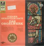 LP - Bach / Marie Claire Alain an der Marcussen Orgel der Marienkirche in Helsingborg - Das Orgelwerk