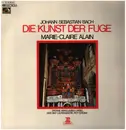 Double LP - Bach / Marie-Claire Alain - Die Kunst der Fuge - Gatefold