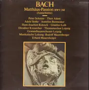 Bach - Matthäus Passion-Gewandhausorch Leipzig, R.+E.Mauersberger