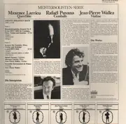 LP - Bach - Meistersolisten Serie: Maxence Larrieu, Rafael Puyana, Wallez