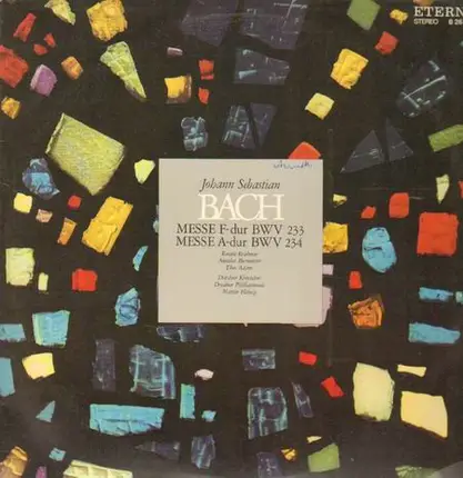 Bach - Messen F-dur und A-dur,, Dresdner Philh & Kreuzchor, Flämig