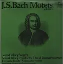 LP - Bach - Motets Vol. 1 - + insert