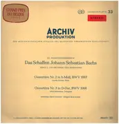 LP - Bach - Ouvertüre Nr.2, Nr.3,, Aurele Nicolet, Flöte, Münchener Bach-Orchester, Karl Richter