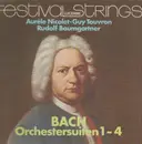 LP-Box - Bach - Orchestersuiten 1-4; Aurele Nicolet, Guy Touvron, Rudolf Baumgartner, Festival Strings Lucerne - Hardcover Box + Booklet