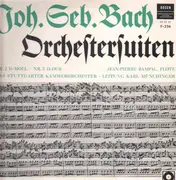 LP - Bach - Orchestersuiten - Nr.2 H-Moll, Nr.3 D-Dur (Münchinger)