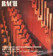 LP - Bach - Orgelkonzerte nach verschiedenen Meistern, Oleg Jantschenko