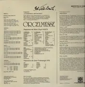 Double LP - Bach - Orgelmesse, Dritter Theil der Clavier-Uebung, Klaus Uwe Ludwig