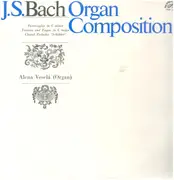 LP - Bach / Alena Veselá - Organ Compositions - Mono