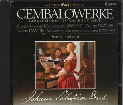 Bach / Armin Thalheim - Cembalowerke  Harpsicord Works • Oeuvres Pour Clavecin