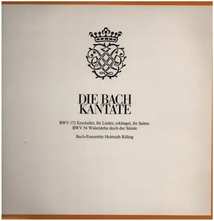Bach - BWV 172, BWV 54