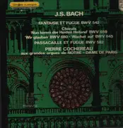 LP - Bach - Bach À Notre-Dame De Paris - Hard Cover