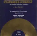 CD - Bach - Brandenburg Concertos Nos. 1-3 - Gold disc